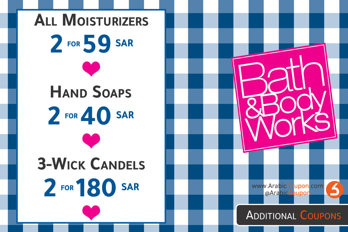 Bath & Body Works NEW September 2020 offers with additional coupon code