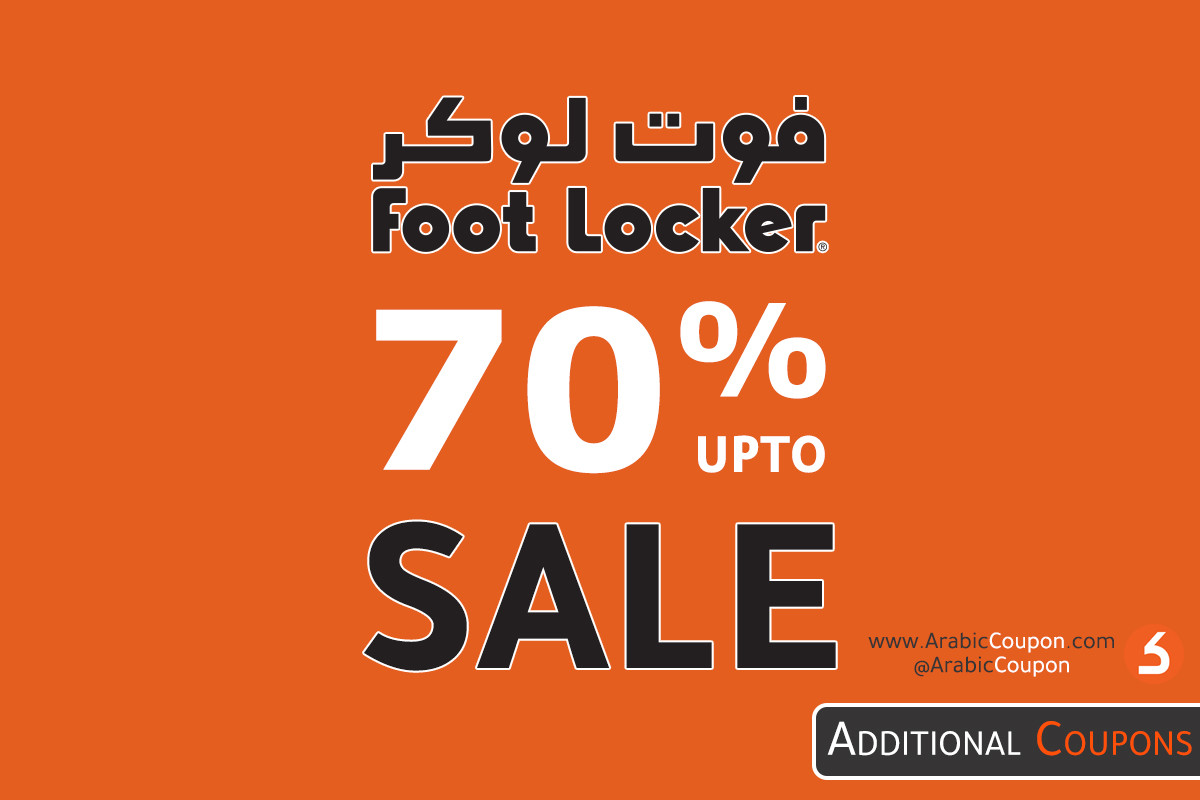 FootLocker SALE up to 70% OFF on most products in Saudi Arabia, Kuwait, UAE and Egypt