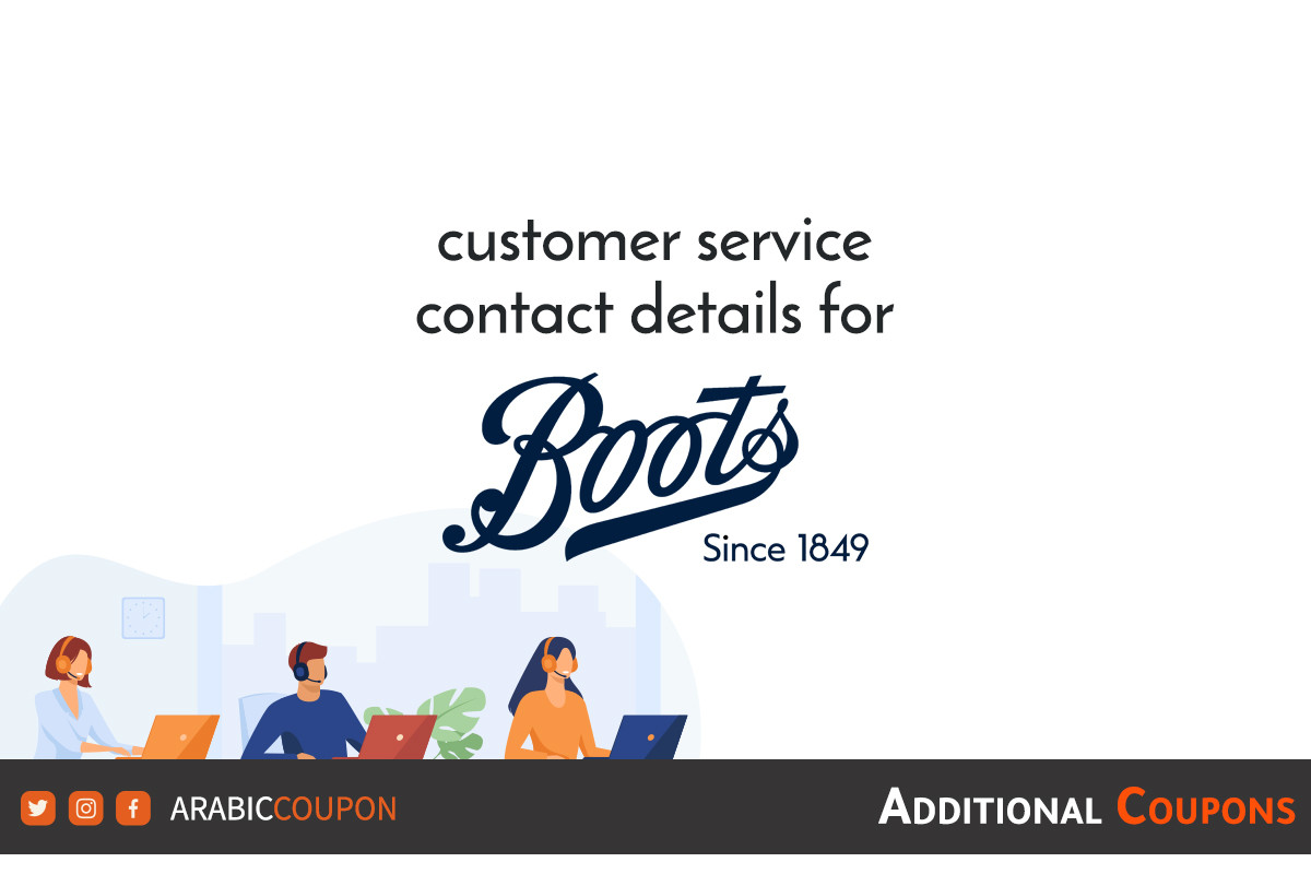 ways to contact Boots customer service with extra coupons 