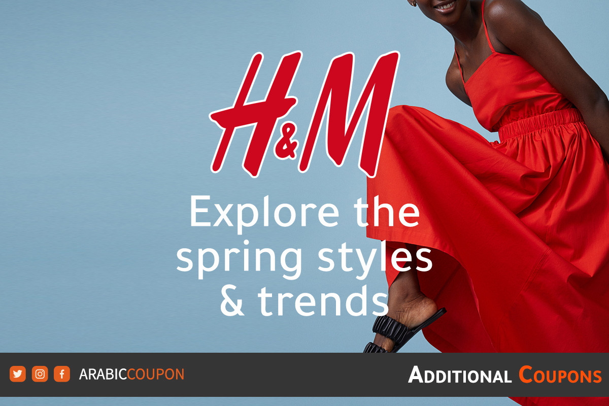 Women's spring fashion from H&M 2021 - H&M discount coupon code