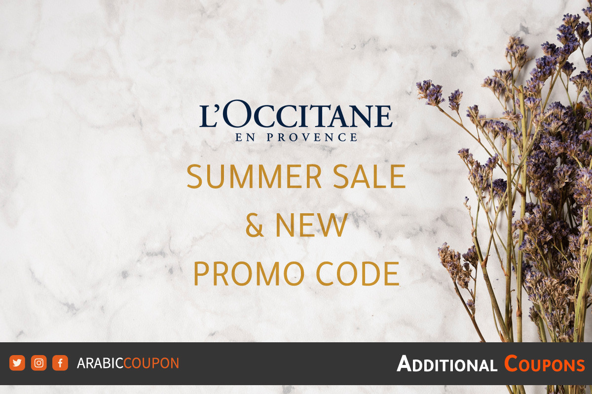 L'Occitane launched 30% summer SALE with an extra new coupon