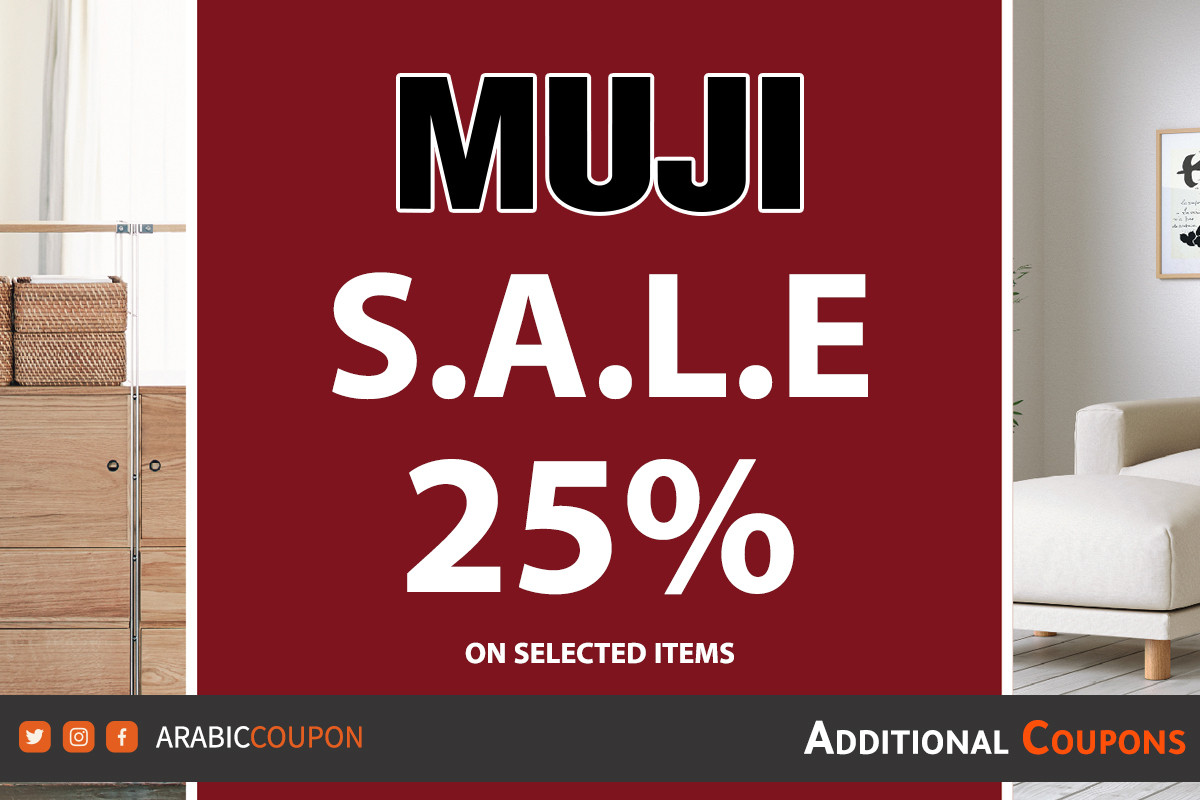 Best time to shop from MUJI Egypt with highest SALE & promo code