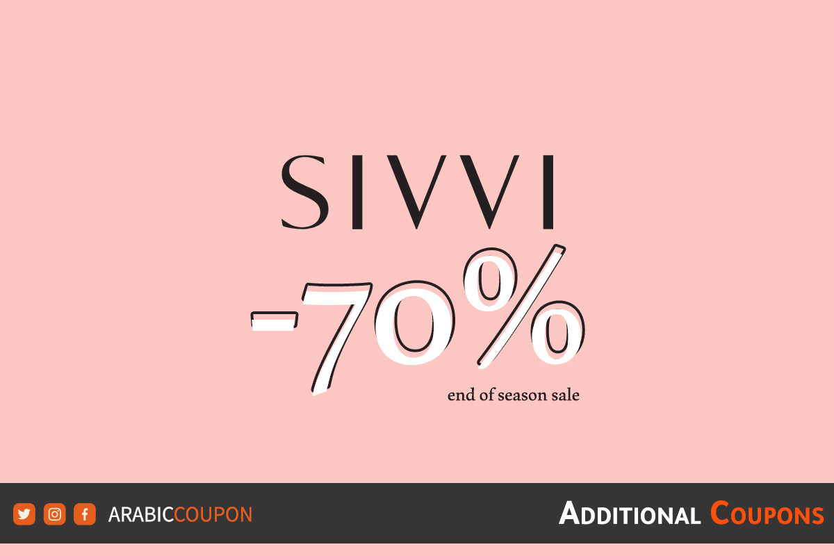 Sivvi launched end-of-season SALE on more than 100 brands with additional coupons and promo codes