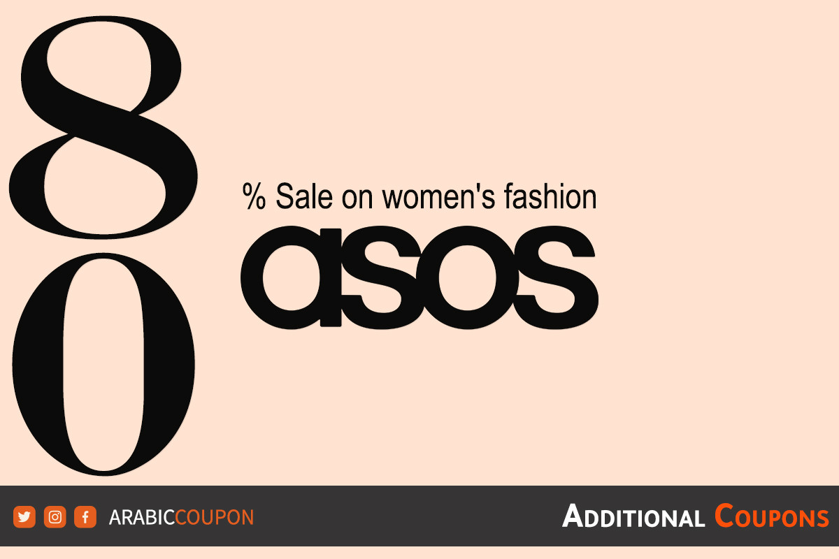 80% Eid sale from ASOS on women's fashion with ASOS Promo code