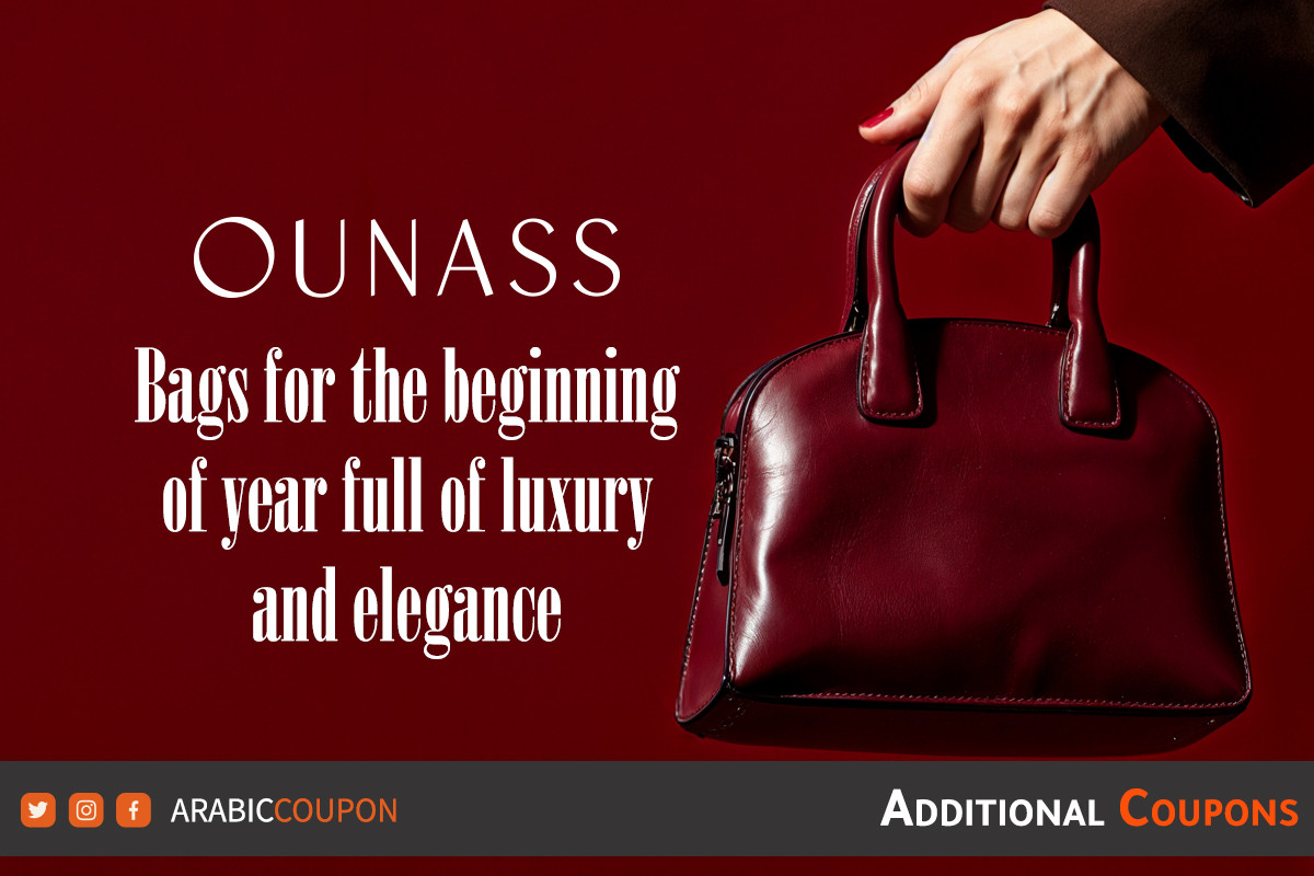 Bags from Ounass for the beginning of year full of luxury & elegance with Ounass Coupon