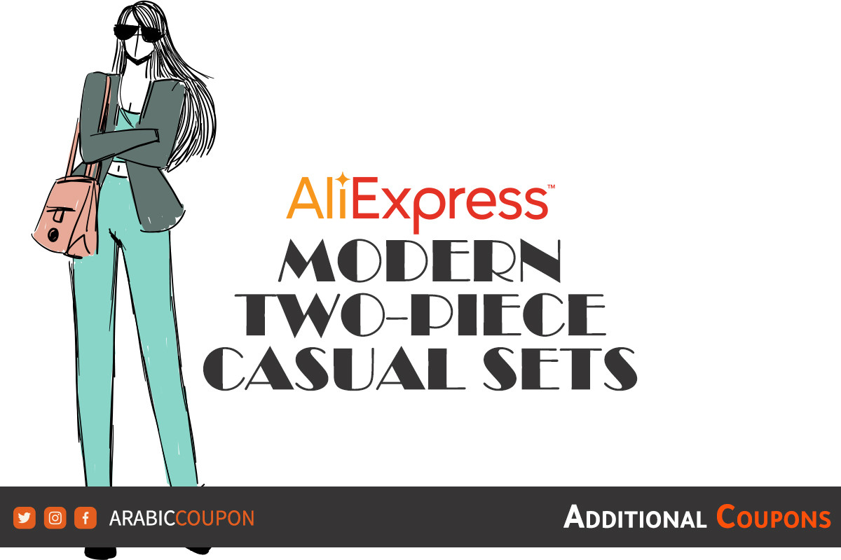 Modern two-piece casual sets from AliExpress