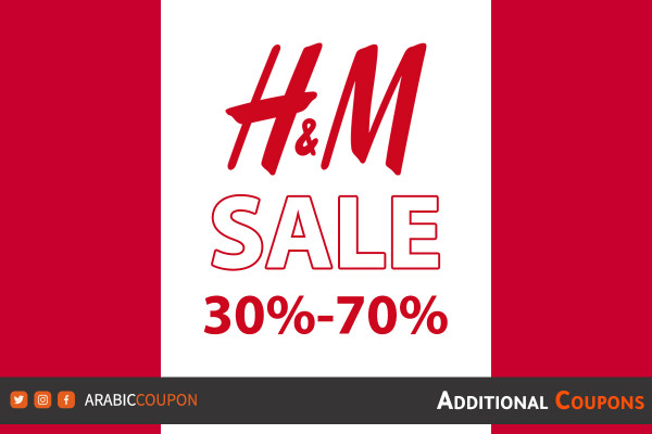 H&M SALE, discount and deals up to 70% with additional coupon code