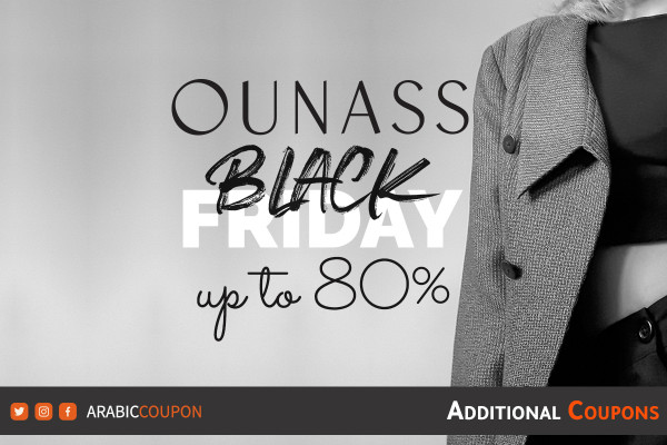 Black Friday SALE from Ounass in {country} up to 80%, started now with extra OUNASS coupon and promo code