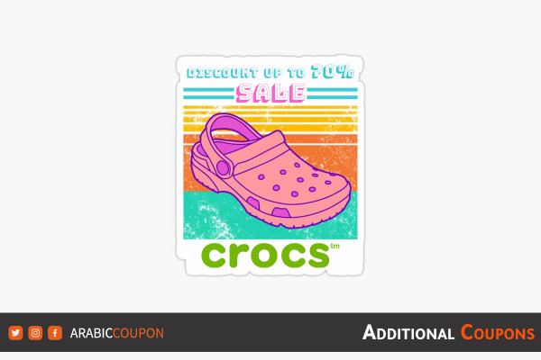 launching 70% Crocs Sale with Crocs promo code