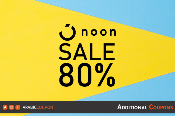 80% off  NOON {country} discounts with extra noon coupon launched - Noon Promo code