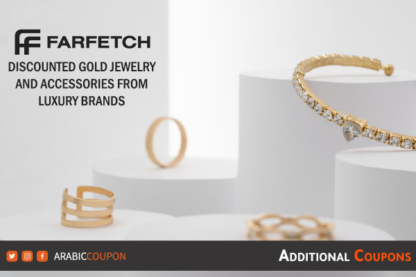 Discounted gold jewelry from luxury brands with Farfetch - Farfetch coupon