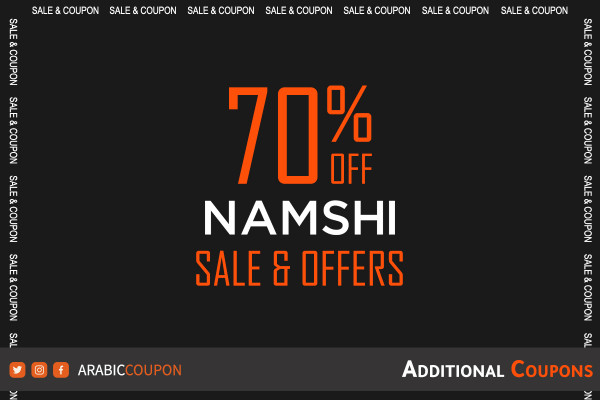Namshi offers and Sale up to 70% with Namshi promo code