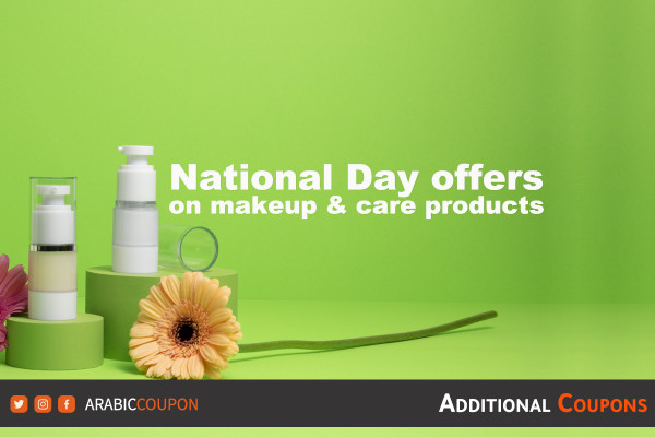 National Day offers on makeup and care products with promo codes