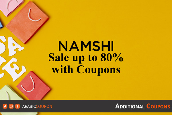 New Namshi Sale up to 80% with Namshi coupons and promo codes
