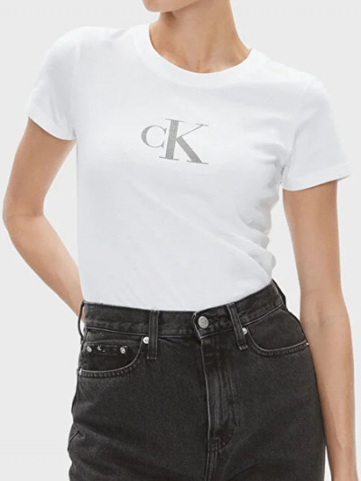 Calvin Klein Cotton T-Shirt for Women with 55% Trendyol Sale