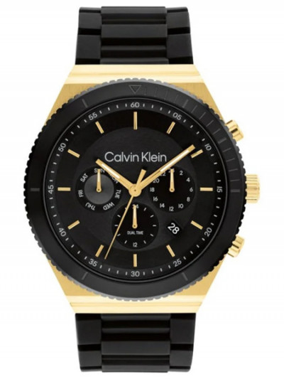 60% Off Ontime on Calvin Klein Fearless Black Men's Watch - Ontime Coupon