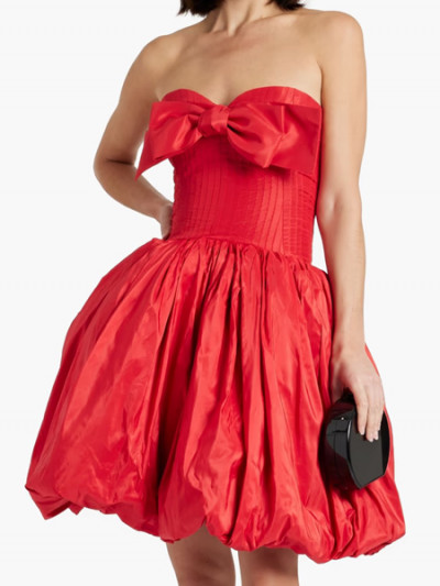 80% Off The Outnet on Oscar de la Renta Red Dress