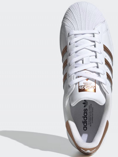 Buy Adidas Superstar with Rose Gold Stripes with 40% OFF - Adidas promo code