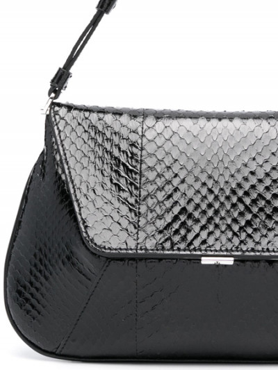 Chance to buy Amina Muaddi Ami Bag in Black with 60% OFF Farfetch Black Friday offers and code