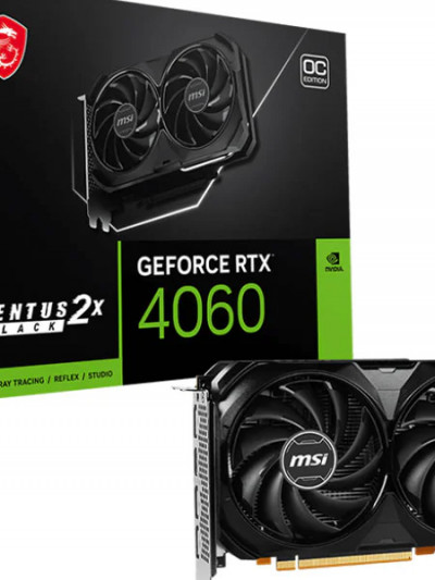 Hot deal on MSI Geforce RTX 4060 Ventus 2x OC with 50% off from Aliexpress